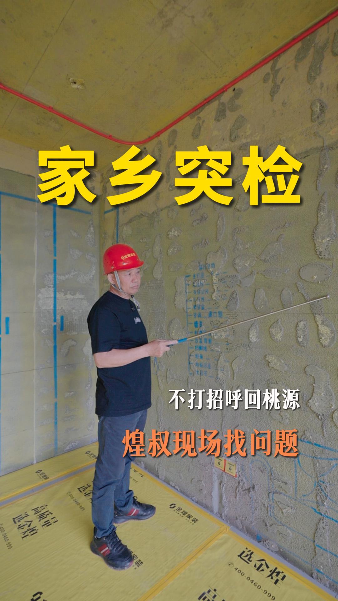 煌叔家乡突检 不打招呼回桃源 煌叔现场找问题